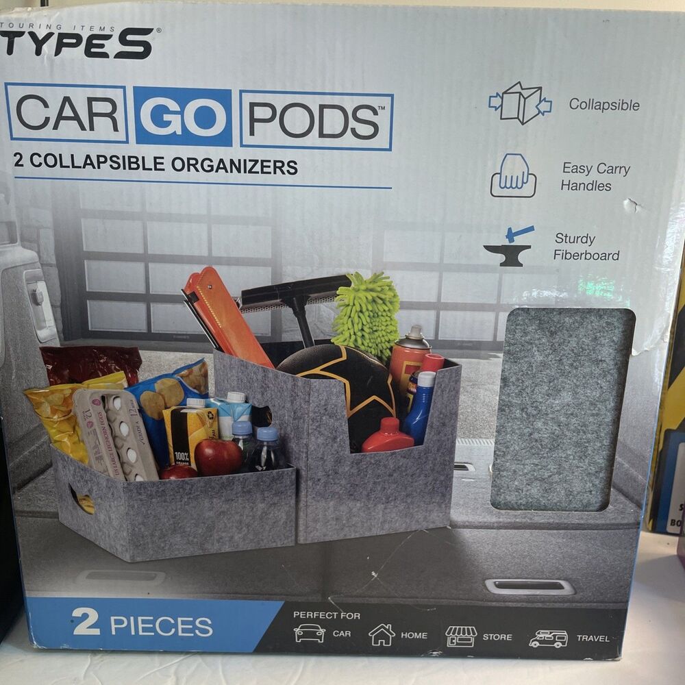 Car Go Pods Collapsible Organizers